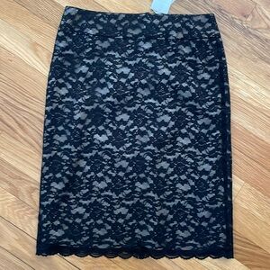 NWT Banana Republic lace Skirt Sz 6